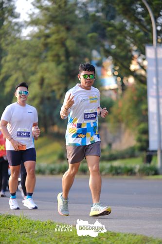 Race photo from Taman Budaya x BOGORUN 2025
