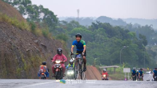 Race photo from Cycling de Jabar 2024