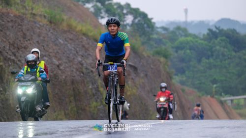 Race photo from Cycling de Jabar 2024