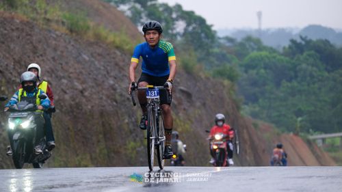 Race photo from Cycling de Jabar 2024