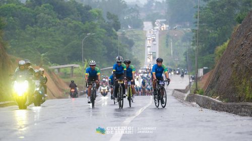 Race photo from Cycling de Jabar 2024