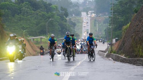 Race photo from Cycling de Jabar 2024