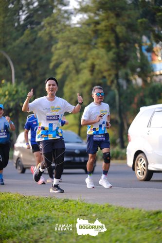 Race photo from Taman Budaya x BOGORUN 2025
