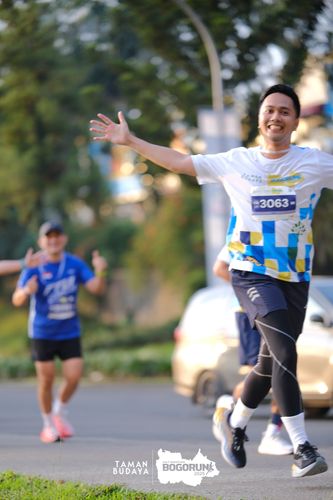 Race photo from Taman Budaya x BOGORUN 2025