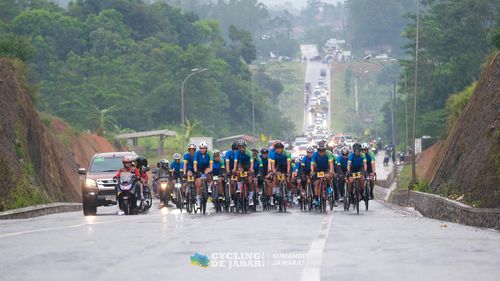 Race photo from Cycling de Jabar 2024