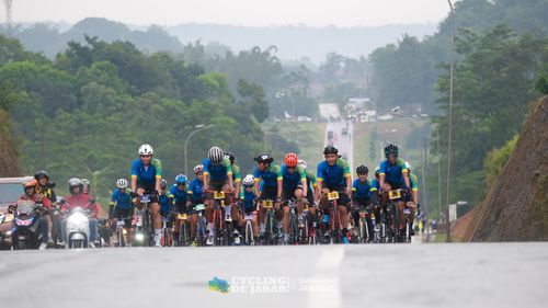 Race photo from Cycling de Jabar 2024