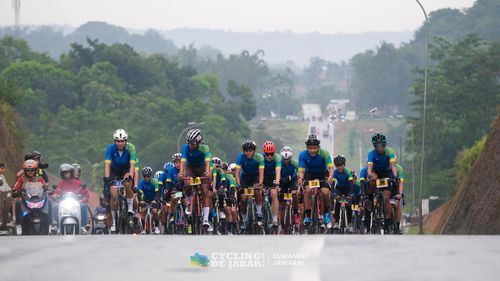 Race photo from Cycling de Jabar 2024