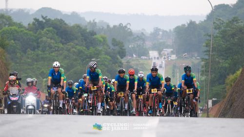 Race photo from Cycling de Jabar 2024