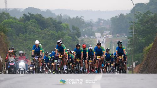 Race photo from Cycling de Jabar 2024