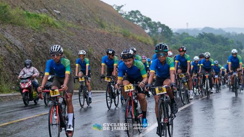 Race photo from Cycling de Jabar 2024