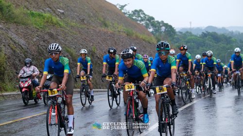 Race photo from Cycling de Jabar 2024