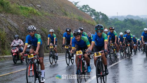 Race photo from Cycling de Jabar 2024