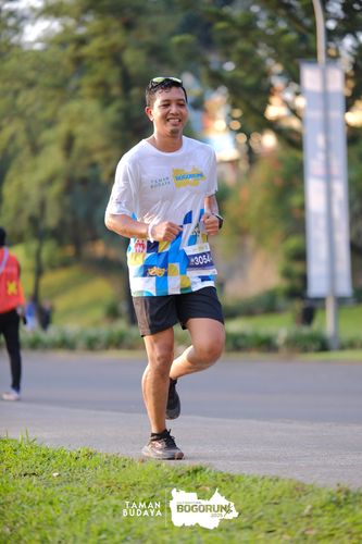 Race photo from Taman Budaya x BOGORUN 2025