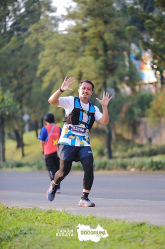 Race photo from Taman Budaya x BOGORUN 2025