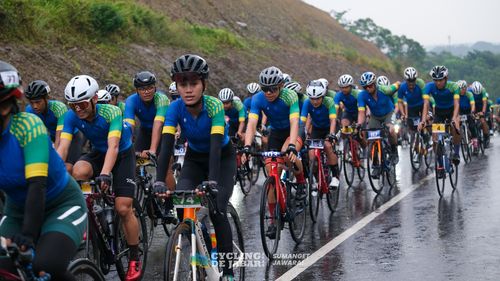 Race photo from Cycling de Jabar 2024
