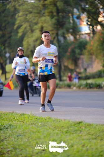 Race photo from Taman Budaya x BOGORUN 2025