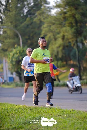 Race photo from Taman Budaya x BOGORUN 2025
