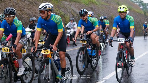Race photo from Cycling de Jabar 2024