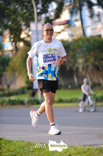 Race photo from Taman Budaya x BOGORUN 2025