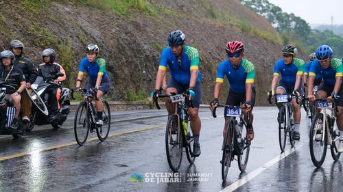 Race photo from Cycling de Jabar 2024