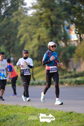 Race photo from Taman Budaya x BOGORUN 2025
