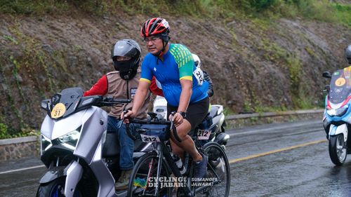 Race photo from Cycling de Jabar 2024
