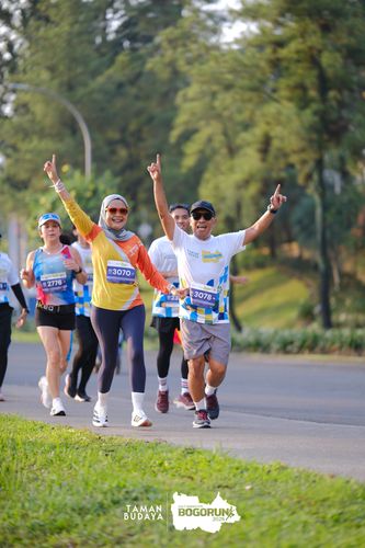 Race photo from Taman Budaya x BOGORUN 2025
