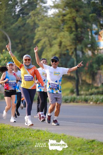 Race photo from Taman Budaya x BOGORUN 2025