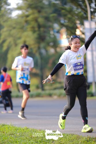 Race photo from Taman Budaya x BOGORUN 2025