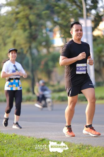 Race photo from Taman Budaya x BOGORUN 2025