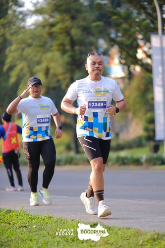 Race photo from Taman Budaya x BOGORUN 2025