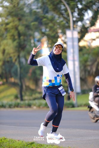 Race photo from Taman Budaya x BOGORUN 2025