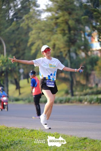 Race photo from Taman Budaya x BOGORUN 2025