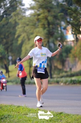 Race photo from Taman Budaya x BOGORUN 2025