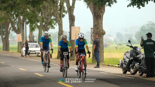 Race photo from Cycling de Jabar 2024