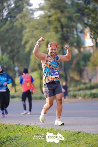 Race photo from Taman Budaya x BOGORUN 2025