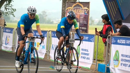 Race photo from Cycling de Jabar 2024