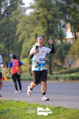 Race photo from Taman Budaya x BOGORUN 2025