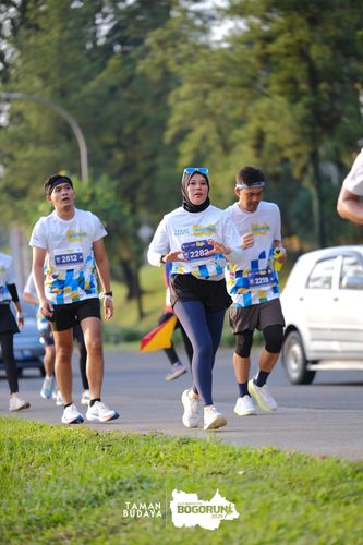 Race photo from Taman Budaya x BOGORUN 2025