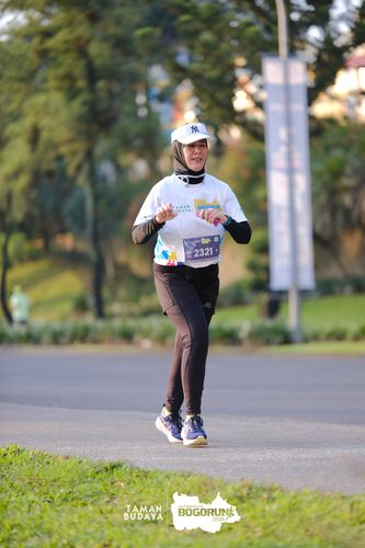 Race photo from Taman Budaya x BOGORUN 2025
