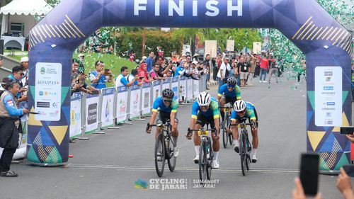 Race photo from Cycling de Jabar 2024