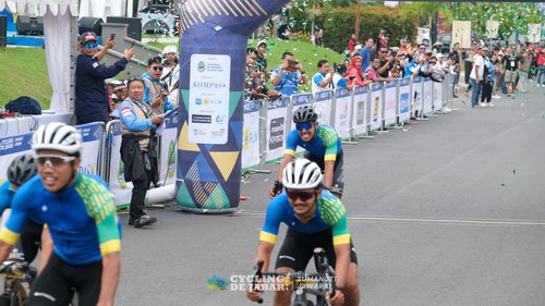 Race photo from Cycling de Jabar 2024