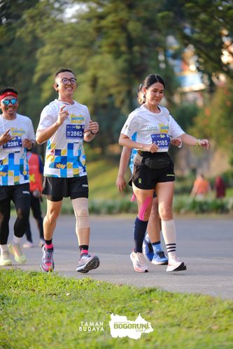 Race photo from Taman Budaya x BOGORUN 2025