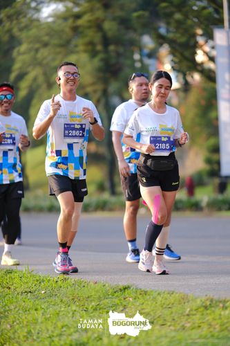 Race photo from Taman Budaya x BOGORUN 2025