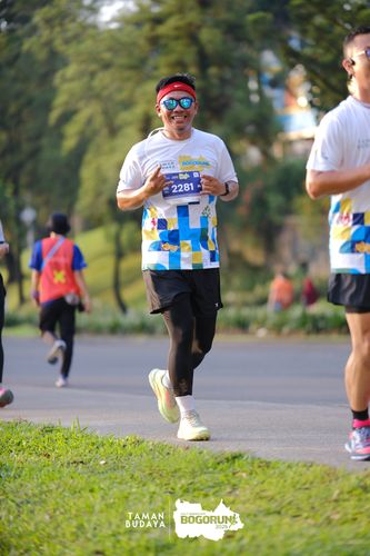 Race photo from Taman Budaya x BOGORUN 2025