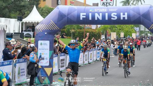 Race photo from Cycling de Jabar 2024