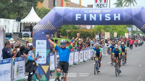 Race photo from Cycling de Jabar 2024