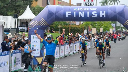 Race photo from Cycling de Jabar 2024