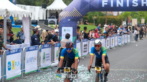 Race photo from Cycling de Jabar 2024