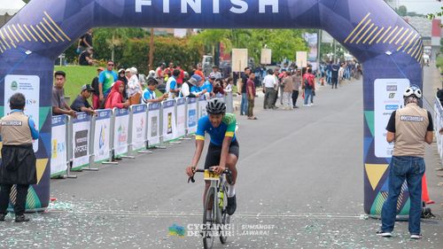 Race photo from Cycling de Jabar 2024